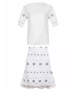 Костюм с юбками