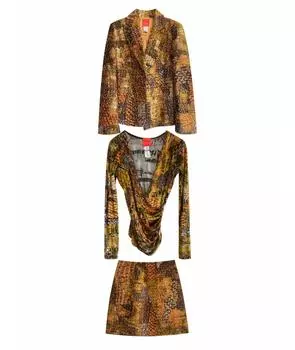 Костюм с юбками