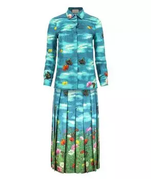 Костюм с юбками