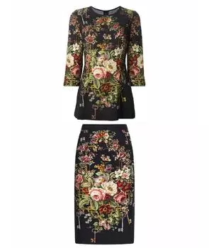 Костюм с юбками