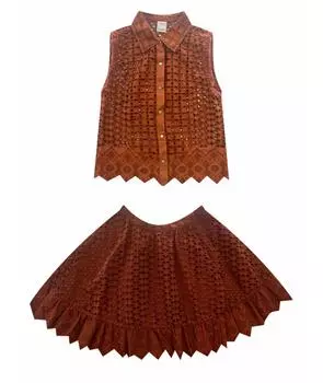 Костюм с юбками