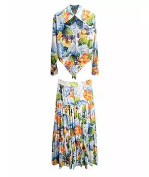 Костюм с юбками