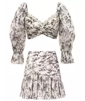 Костюм с юбками