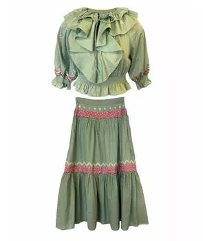 Костюм с юбками