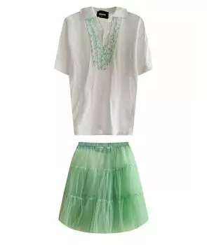 Костюм с юбками