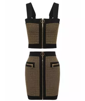 Костюм с юбками