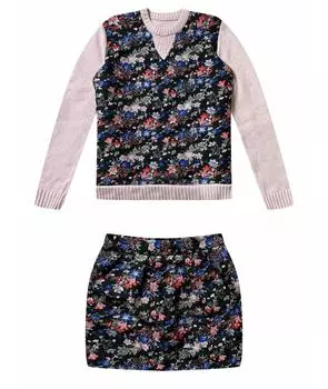 Костюм с юбками