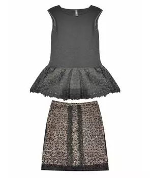 Костюм с юбками