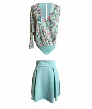 Костюм с юбками