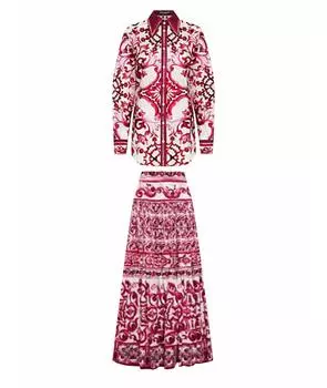 Костюм с юбками