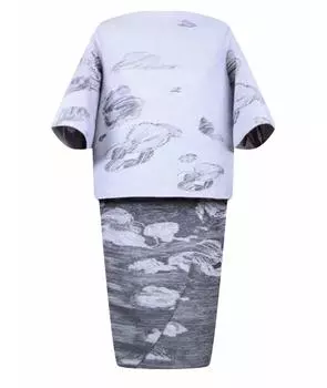 Костюм с юбками