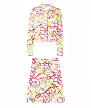 Костюм с юбками