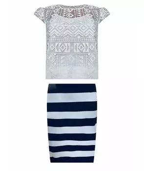 Костюм с юбками