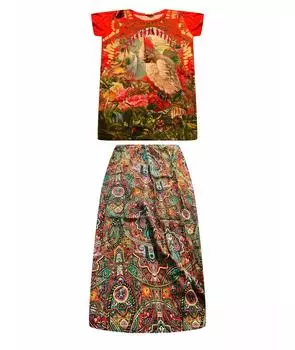 Костюм с юбками