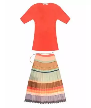 Костюм с юбками