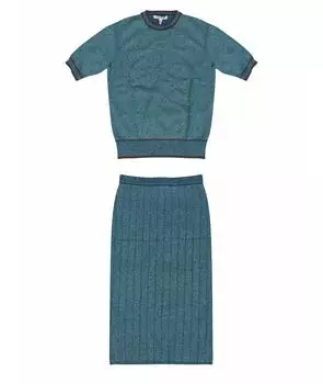 Костюм с юбками