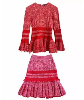 Костюм с юбками