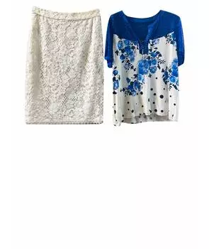 Костюм с юбками