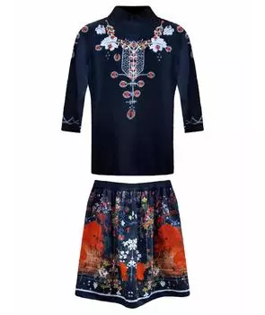 Костюм с юбками