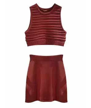 Костюм с юбками