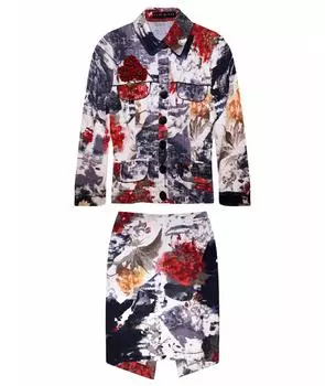 Костюм с юбками