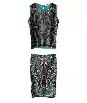 Костюм с юбками