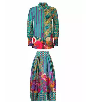 Костюм с юбками