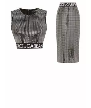 Костюм с юбками