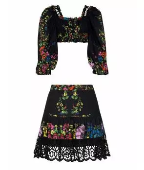 Костюм с юбками