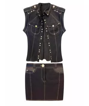 Костюм с юбками