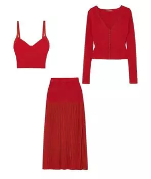 Костюм с юбками