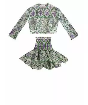 Костюм с юбками