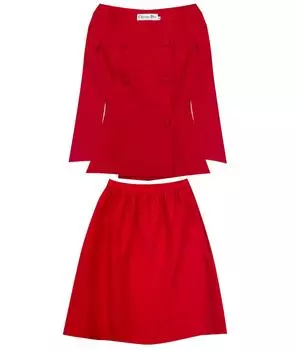 Костюм с юбками