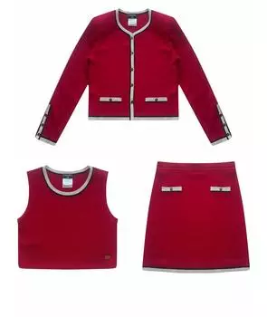 Костюм с юбками