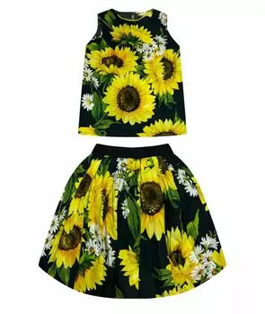 Костюм с юбками