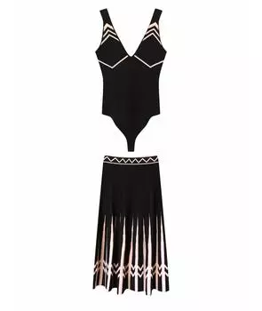 Костюм с юбками