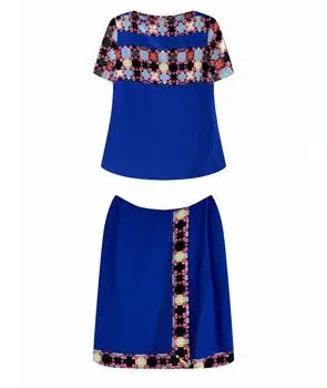 Костюм с юбками