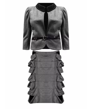 Костюм с юбками