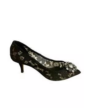 Лодочки на низком каблуке