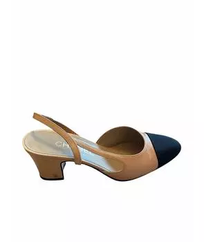 Лодочки на низком каблуке