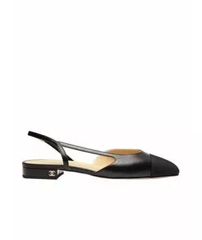 Лодочки на низком каблуке