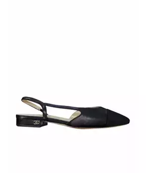 Лодочки на низком каблуке