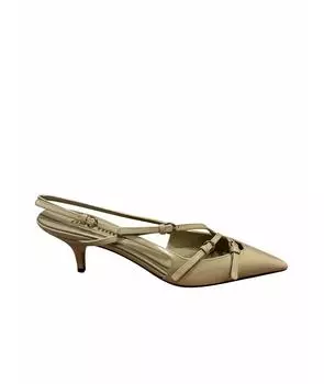 Лодочки на низком каблуке