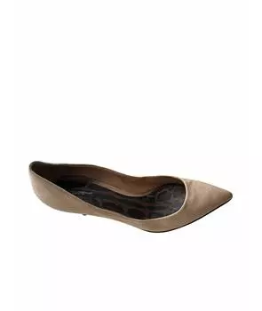 Лодочки на низком каблуке