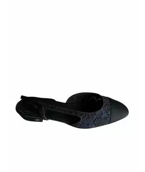 Лодочки на низком каблуке