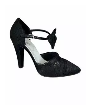 Лодочки на низком каблуке