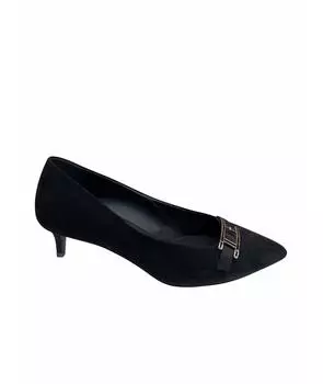 Лодочки на низком каблуке