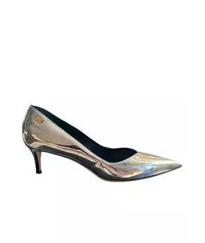 Лодочки на низком каблуке