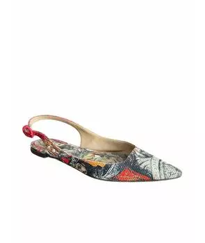 Лодочки на низком каблуке