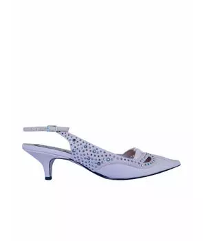 Лодочки на низком каблуке